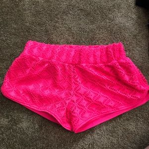 Pink shorts